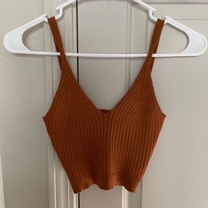 Shein Ribbed Crop Top